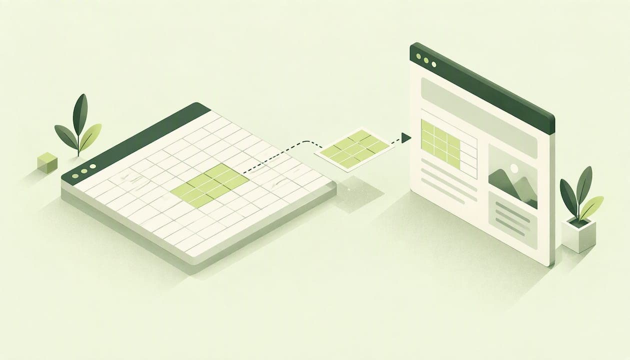 Cómo pasar Excel a web: guardar como HTML o incrustar